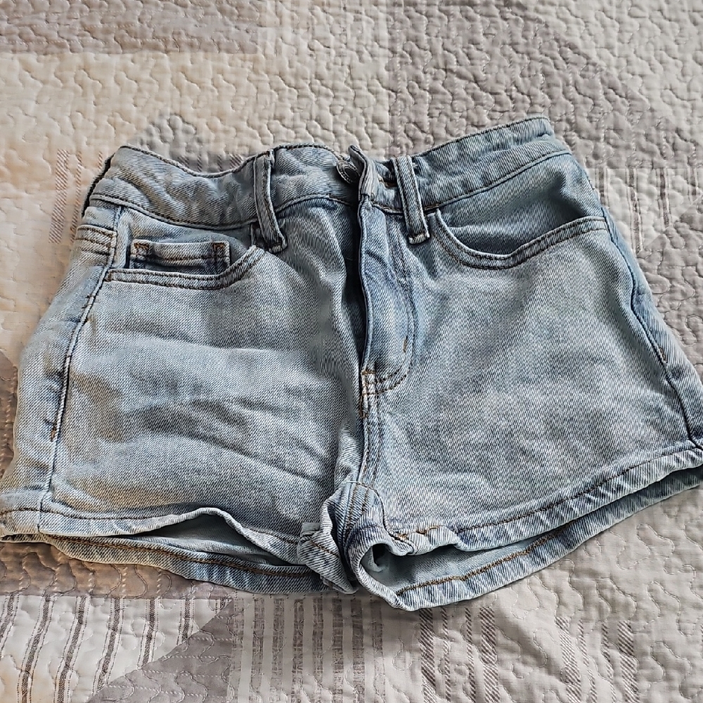 Casual Light Blue Women's Jean Shorts